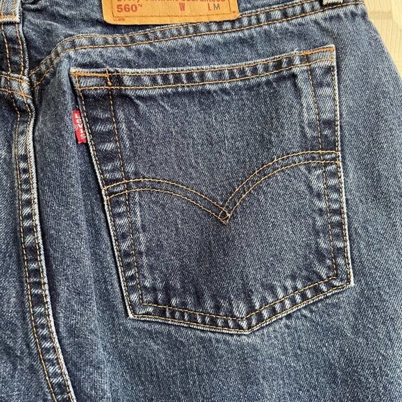 Levi's Womens Vintage 560 Loose Fit Straight Leg High Rise Jeans Size VTG 12/31” - Picture 5 of 8